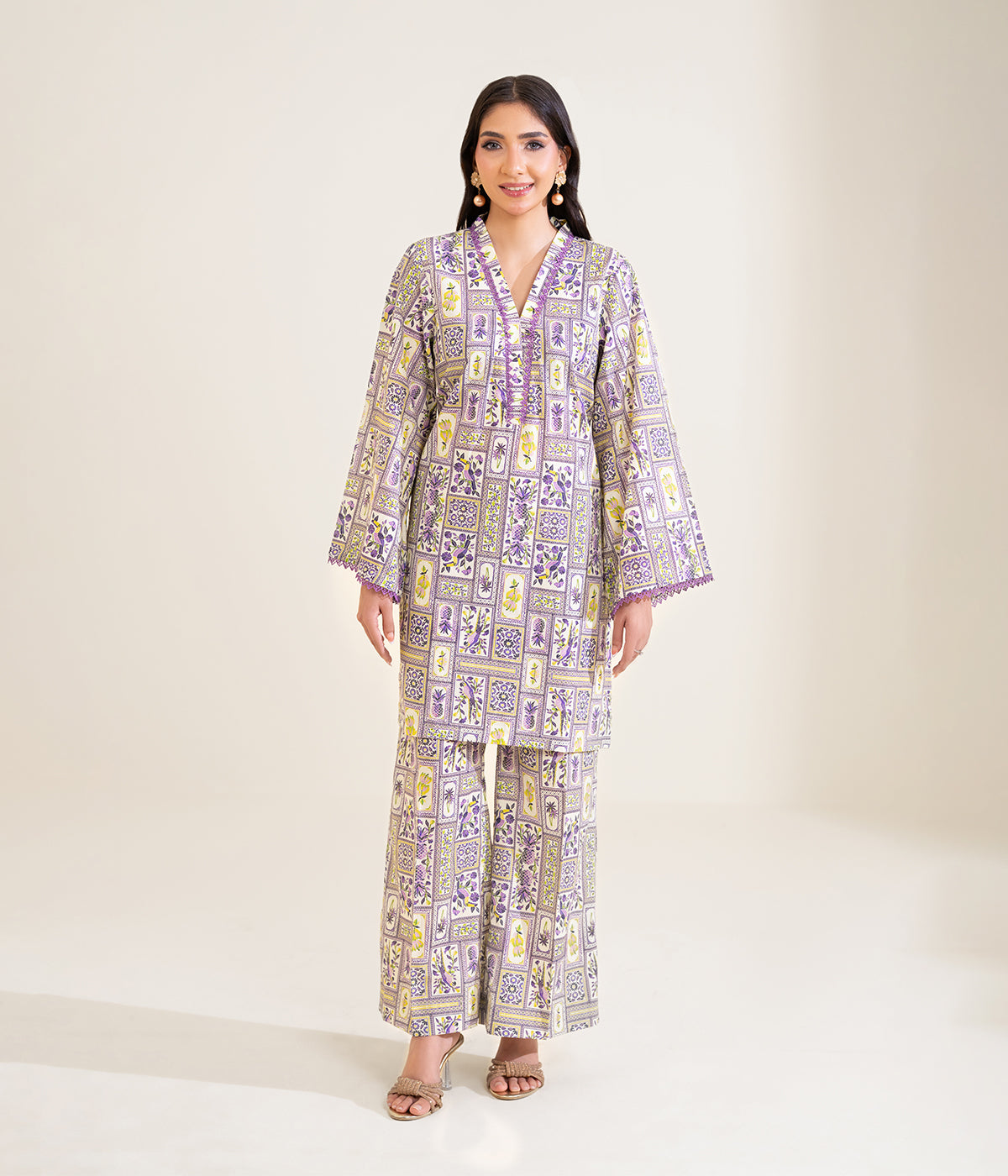 Printed Suit