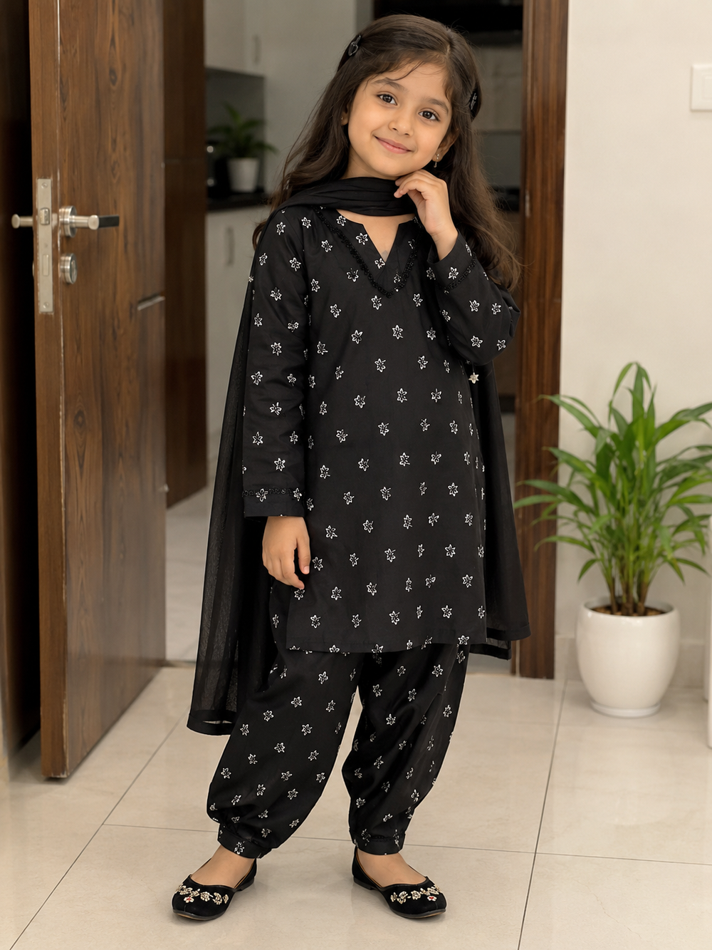 Printed Suit