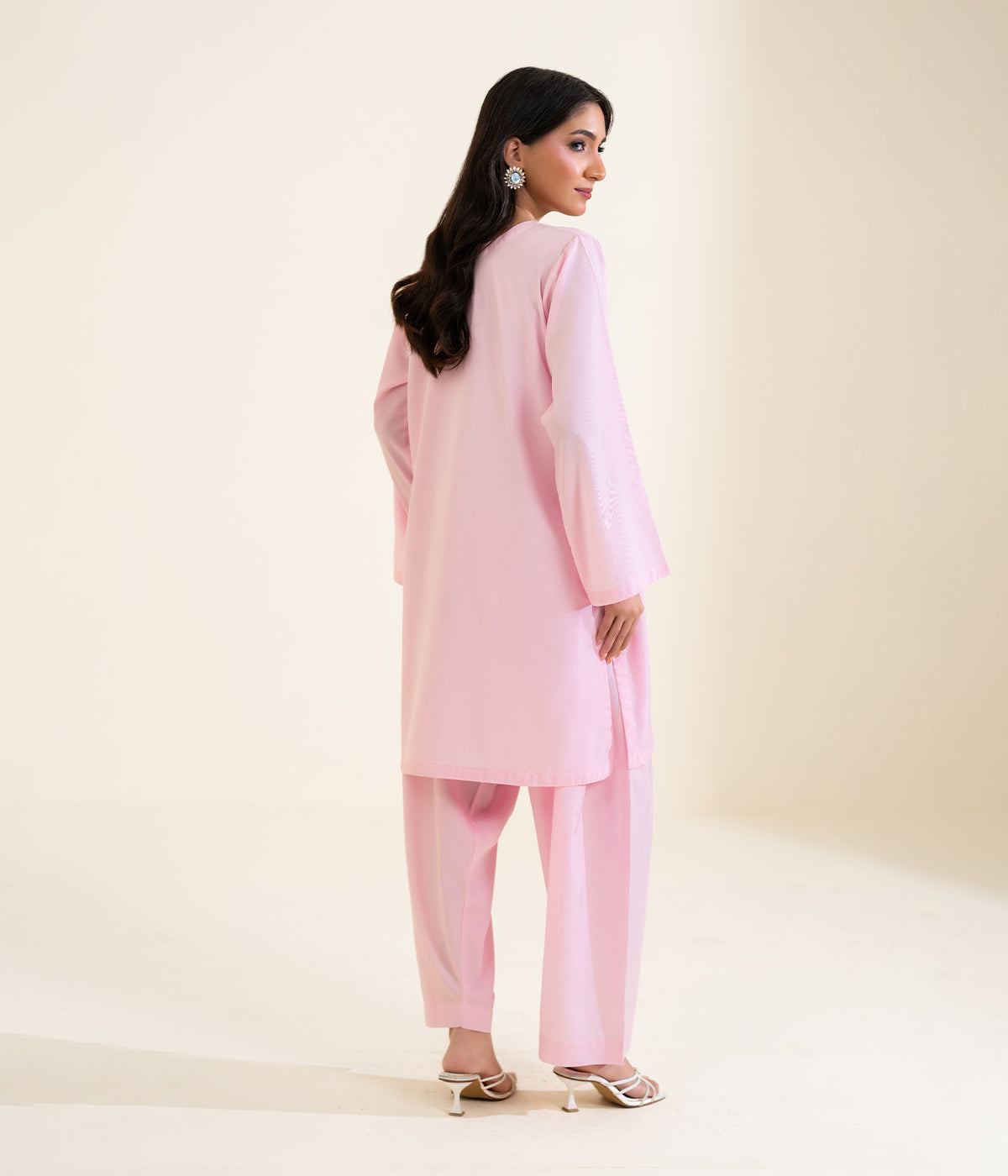 Dyed Linen Suit