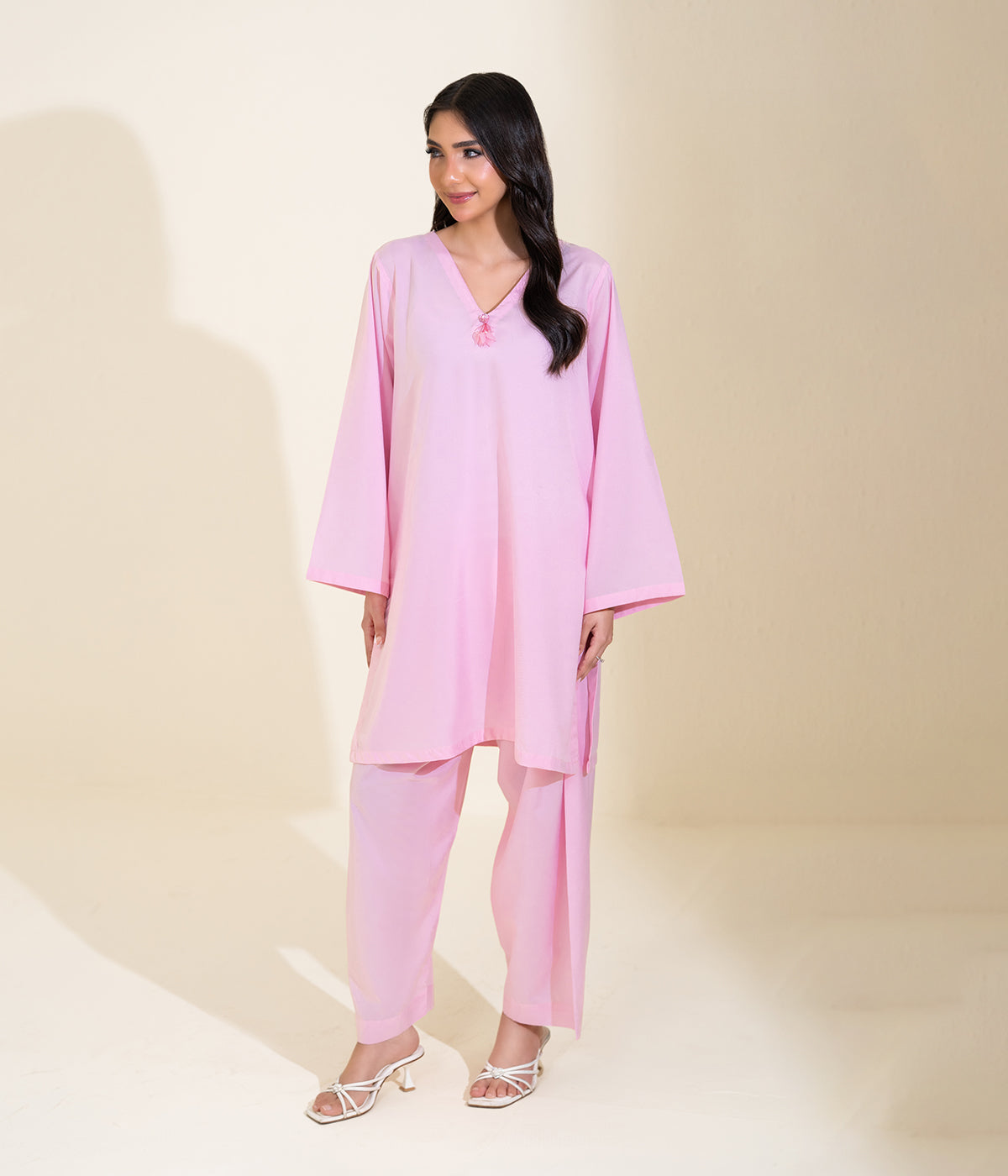Dyed Linen Suit