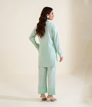 Dyed Linen Suit