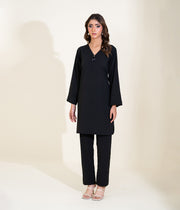 Dyed Linen Suit