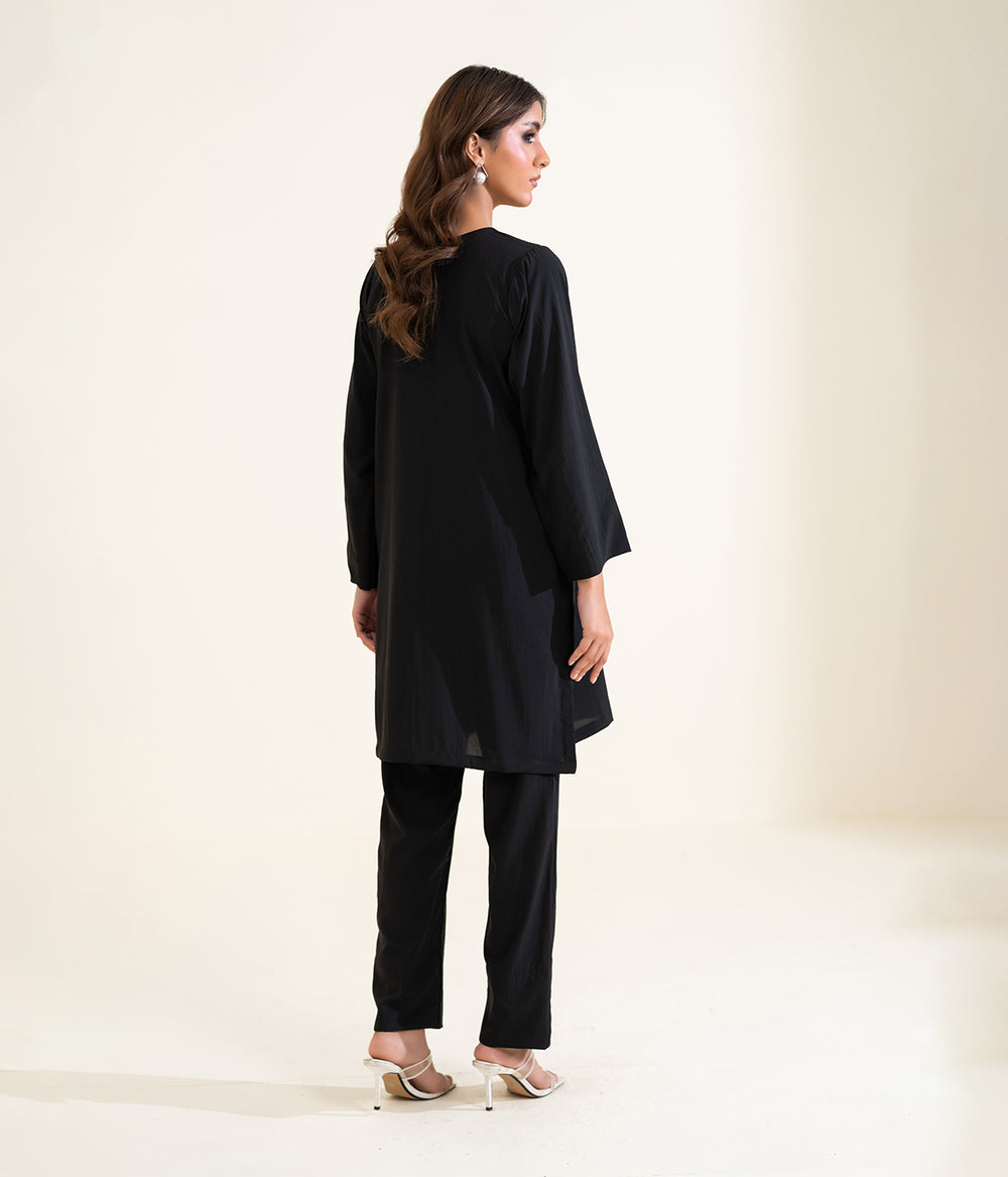 Dyed Linen Suit