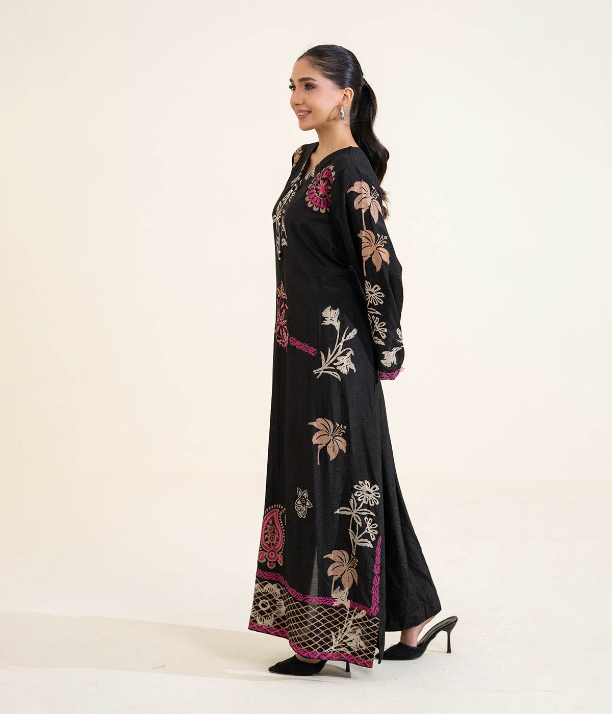 Block Print Kaftan