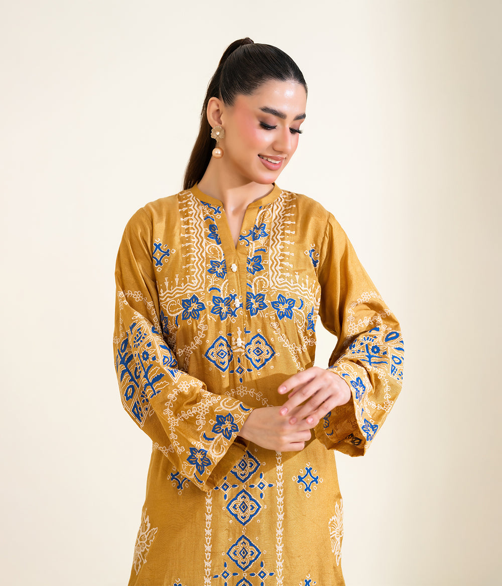 Block Print Kaftan