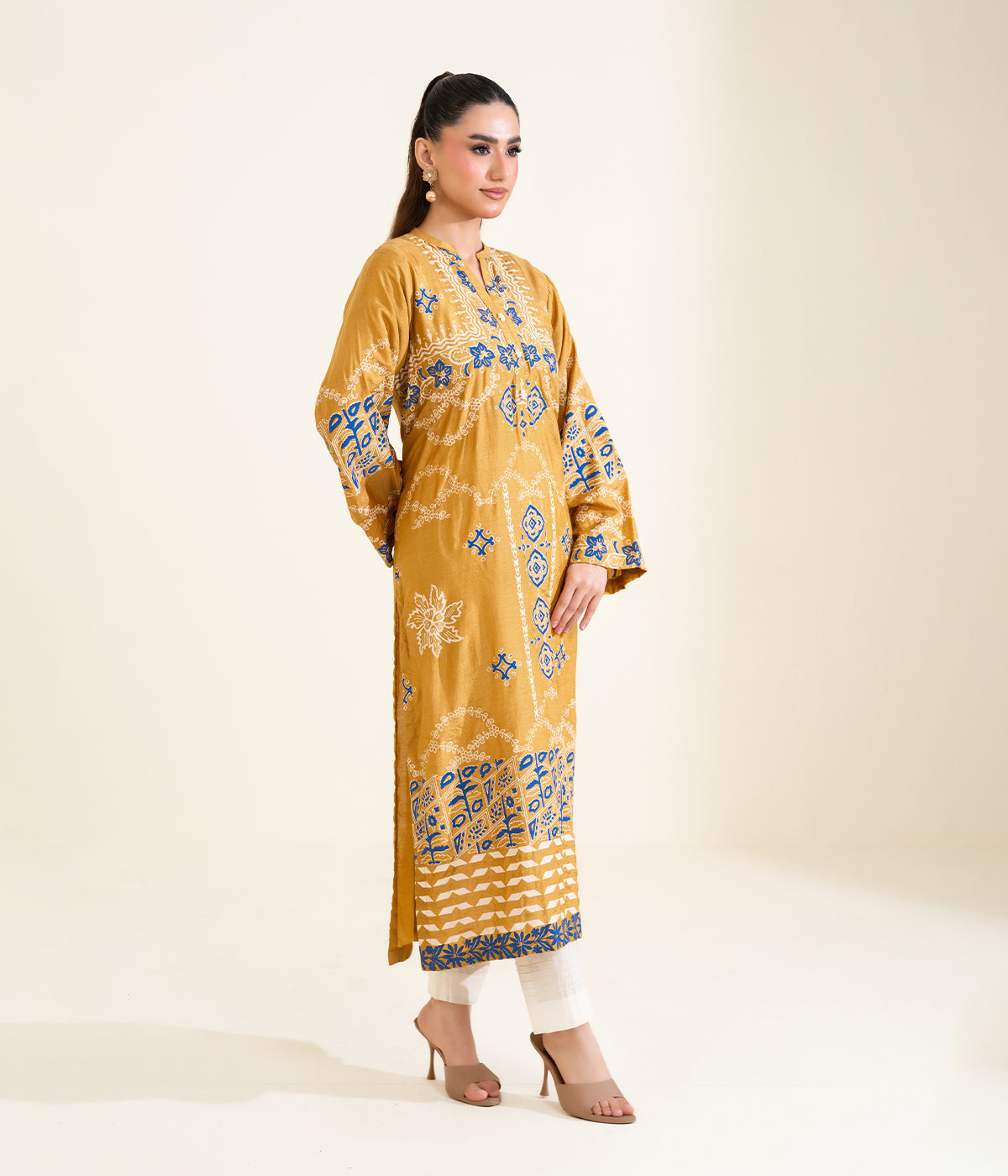 Block Print Kaftan