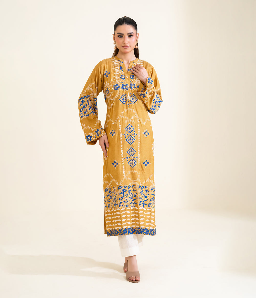 Block Print Kaftan