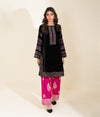 Print Raw Silk Suit