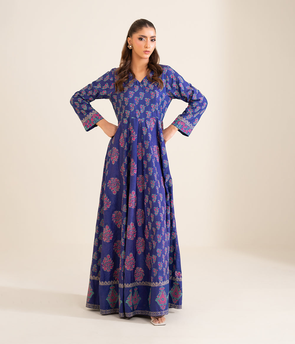 Block Print Kaftan