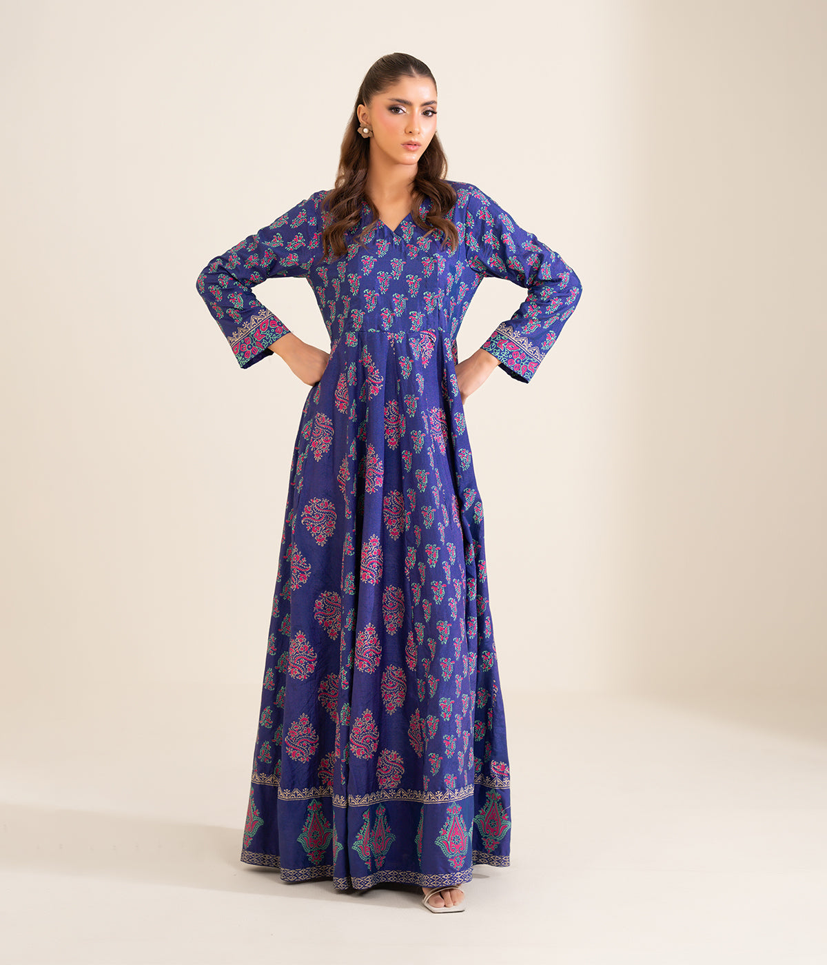 Block Print Kaftan