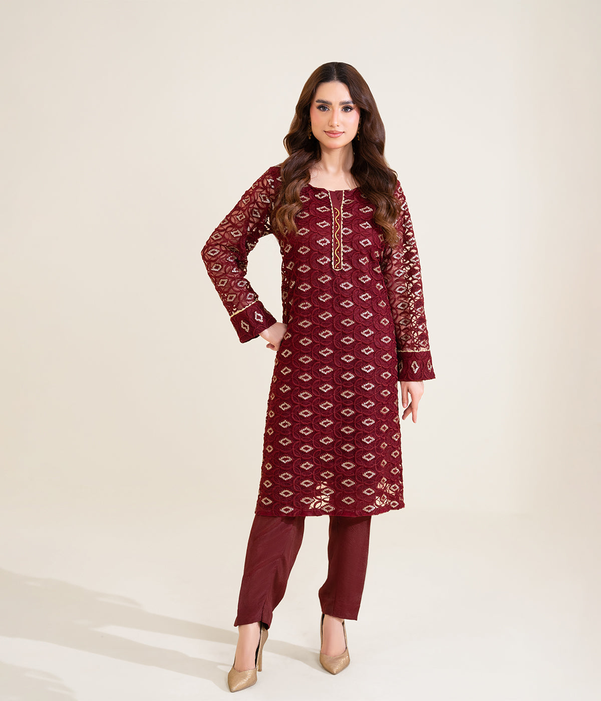 Embroidered Suit
