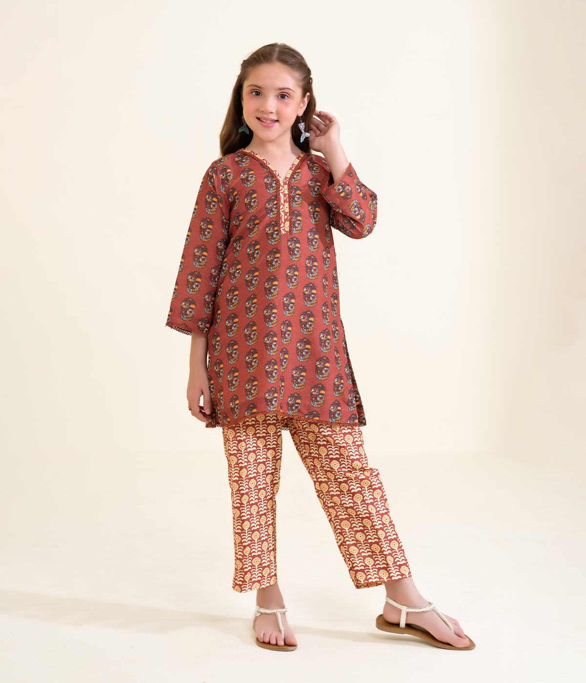 Printed Suit